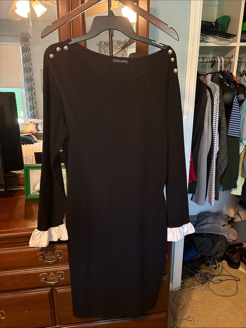 Tommy Hilfiger Black Shift Dress